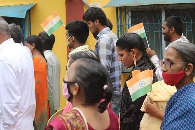 Independence Day Event for Blind